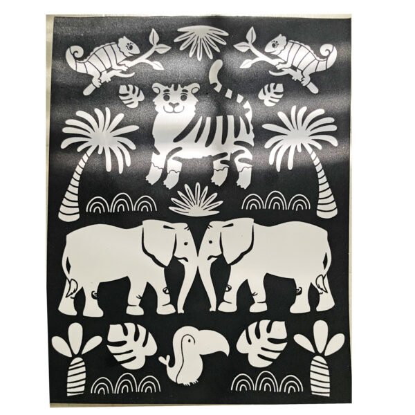 Jungle Velvet Coloring Page