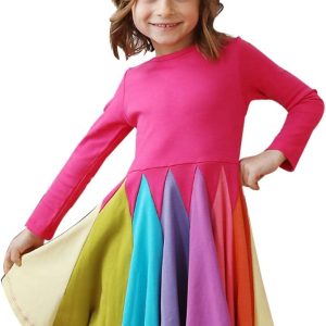Rainbow Twirl Dress